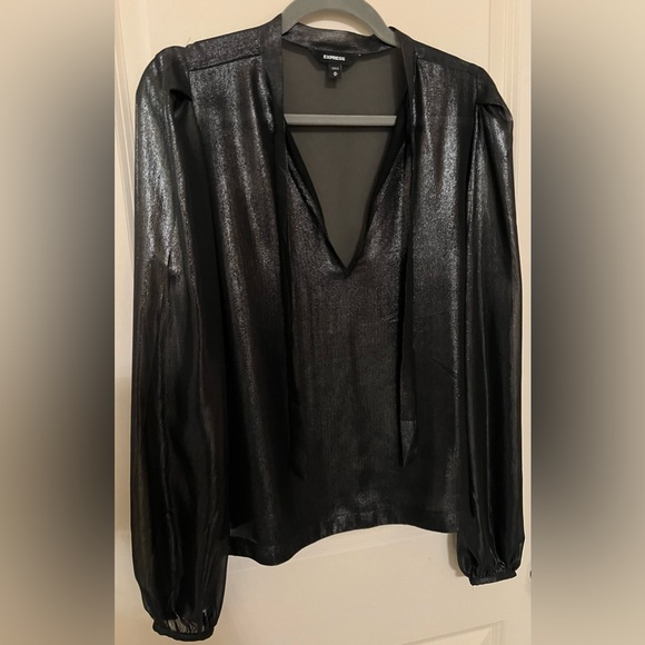 Shiny Sheer Top - Picture 2 of 3